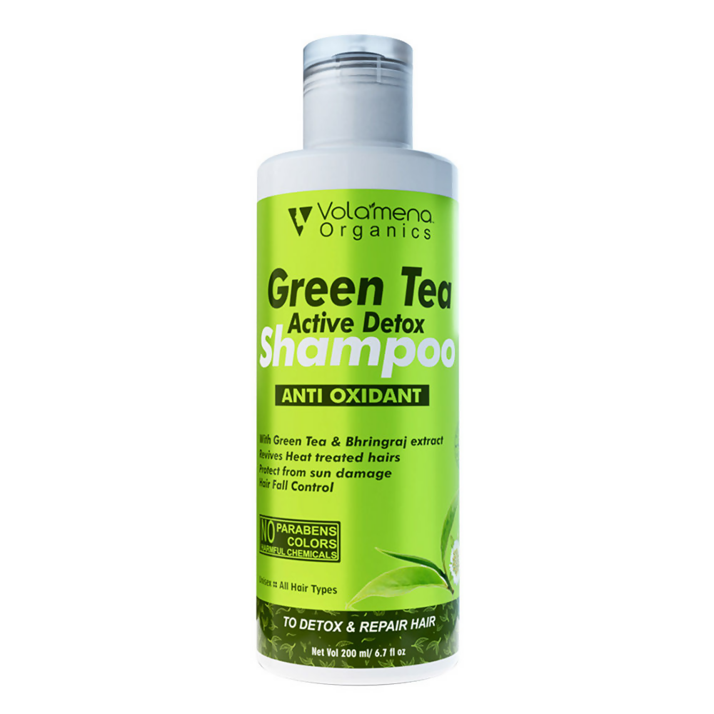 Volamena Green Tea & Bhringraj Shampoo