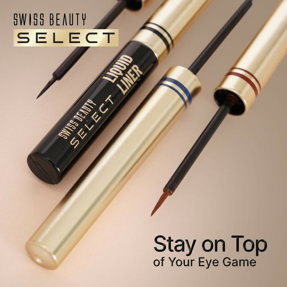 Swiss Beauty Select Here To Stay Liquid Liner, 2-Infinite Purple
