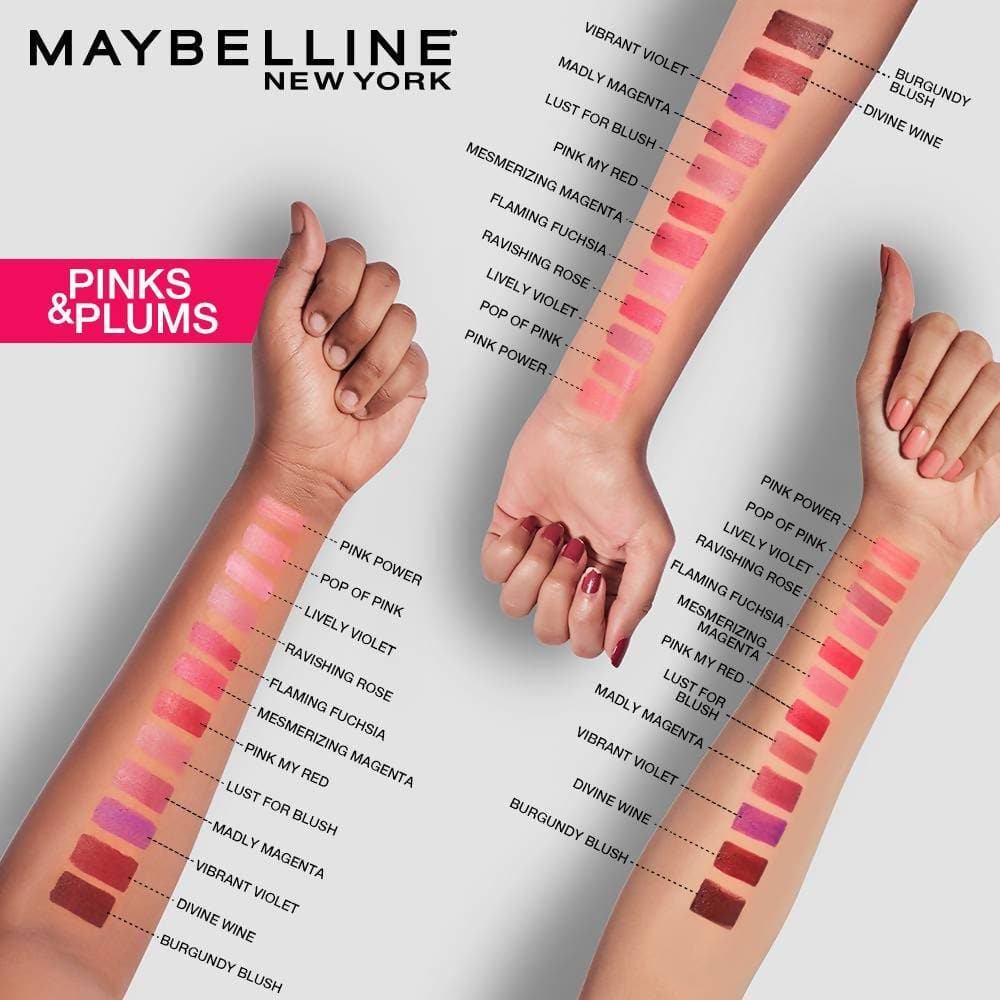 Maybelline New York Color Sensational Creamy Matte Lipstick / 641 Pink my Red