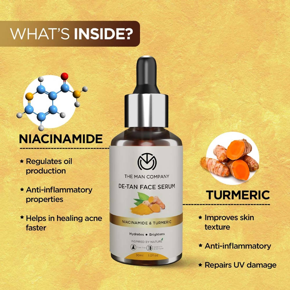 The Man Company De-Tan Face Serum