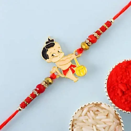 Bal Hanuman Rakhi & 5 Star Miniatures Pack
