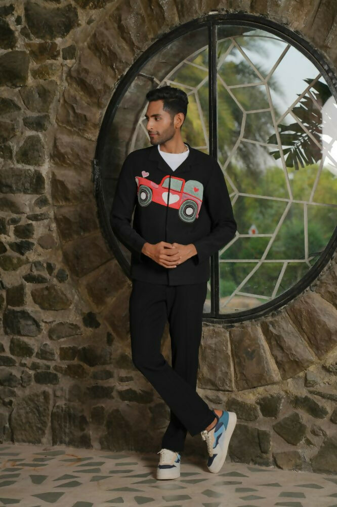 Cruise Black Shacket by Hilo Design