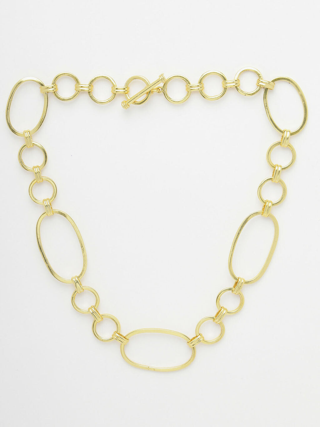 NVR Women Gold-Polished Adjustable Kada Bracelet
