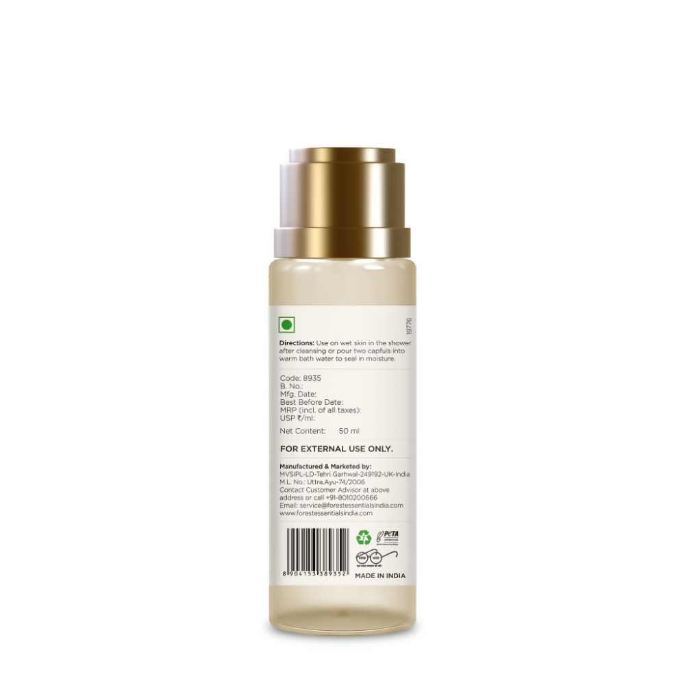 Forest Essentials After Bath Oil Indian Rose Absolute - Nourishing After Shower Body Oil
