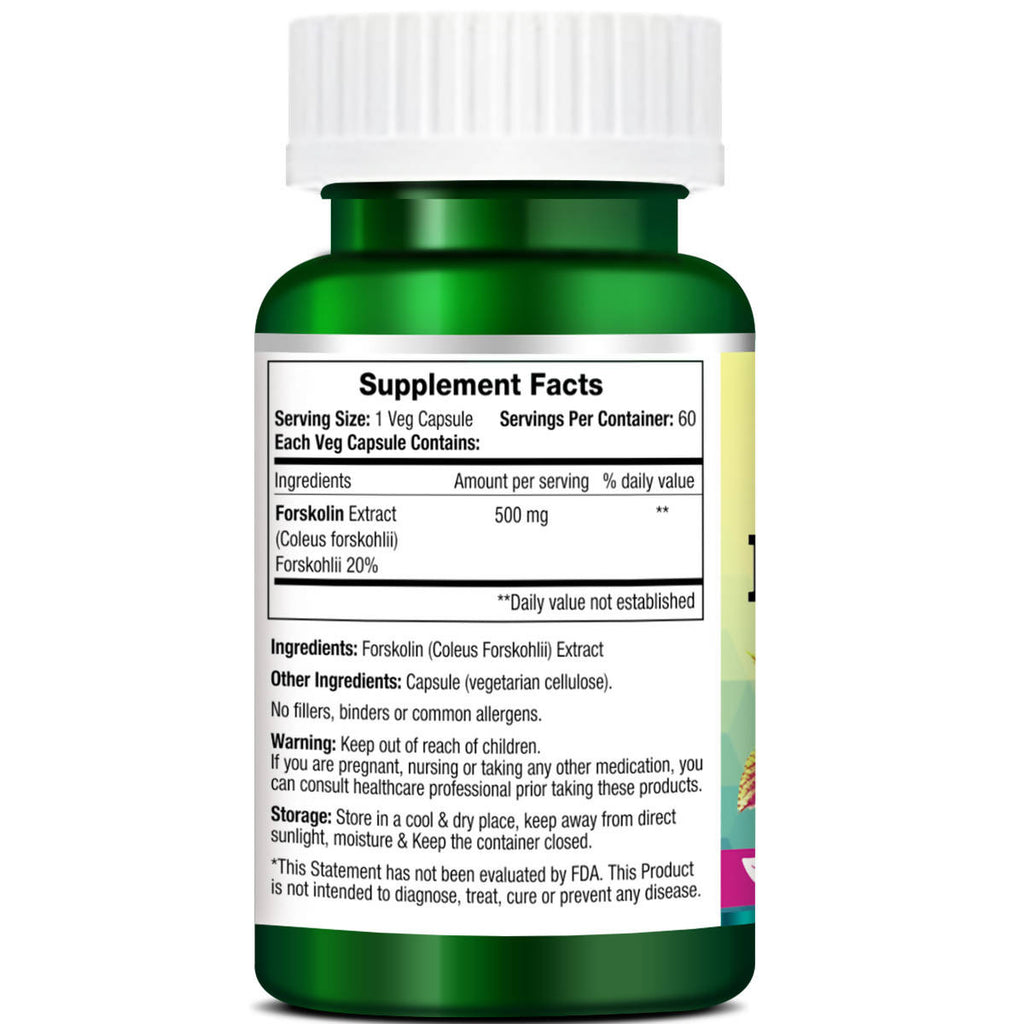 Morpheme Remedies Forskolin Capsules
