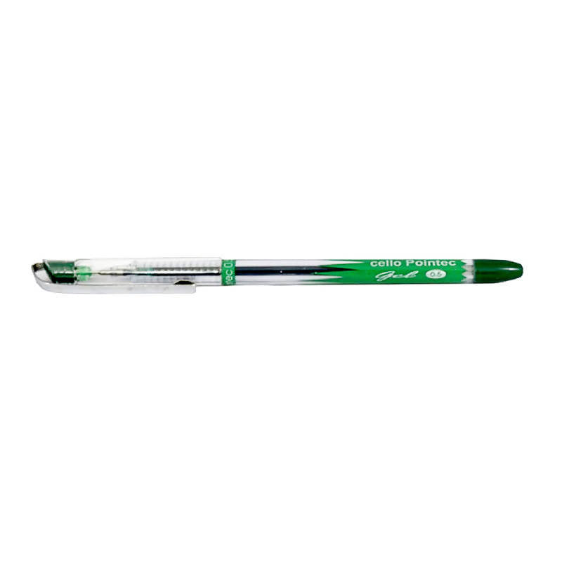 Cello Pointec Green, Black & Blue Gel Pens