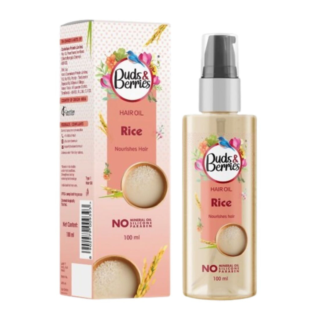Buds & Berries Rice Hair Oil