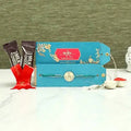 Cute Mickey Metal Rakhi & Amul Milk Chocolate Flow Wraps
