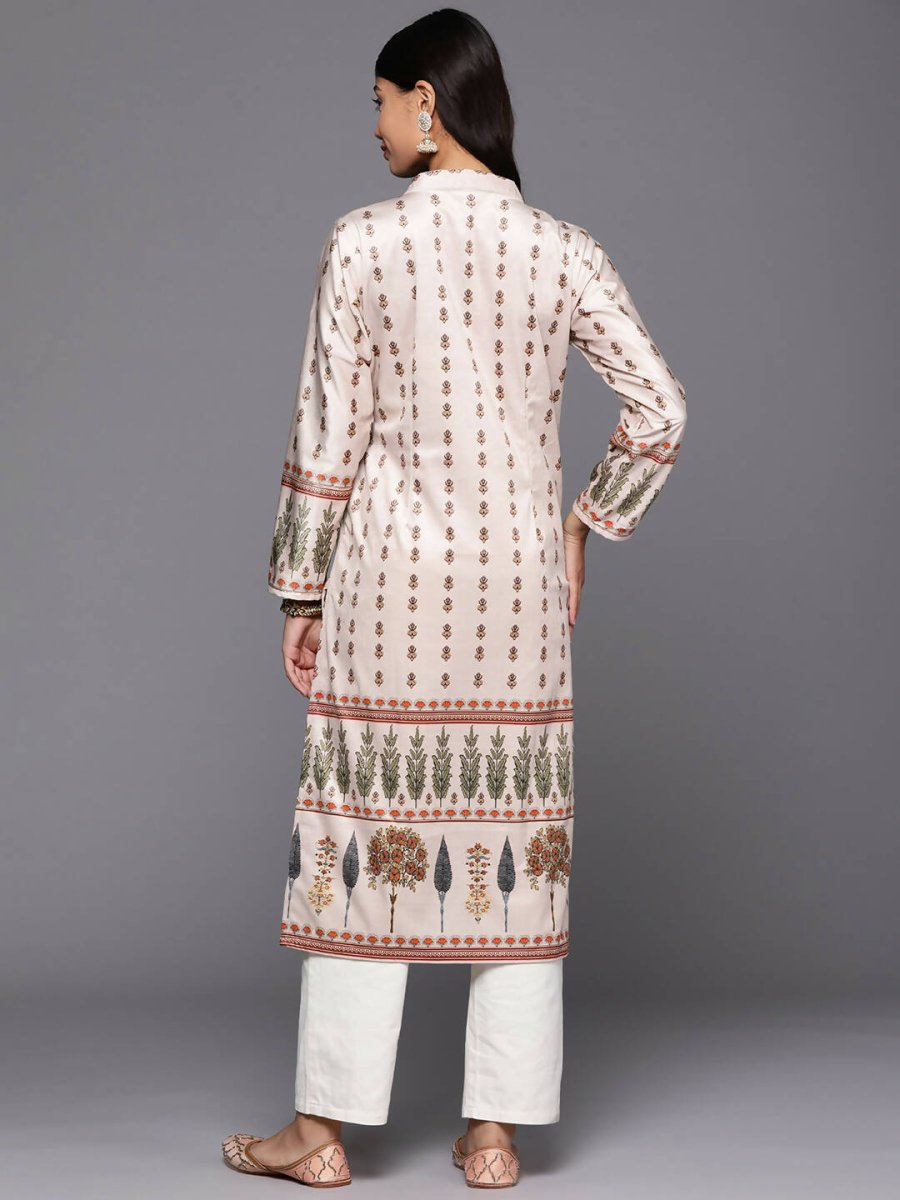 Ahalyaa Women's Traditional wear Kurta - Nude