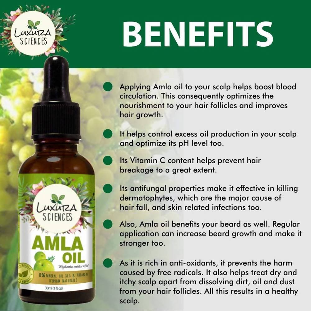 Luxura Sciences Amla Oil