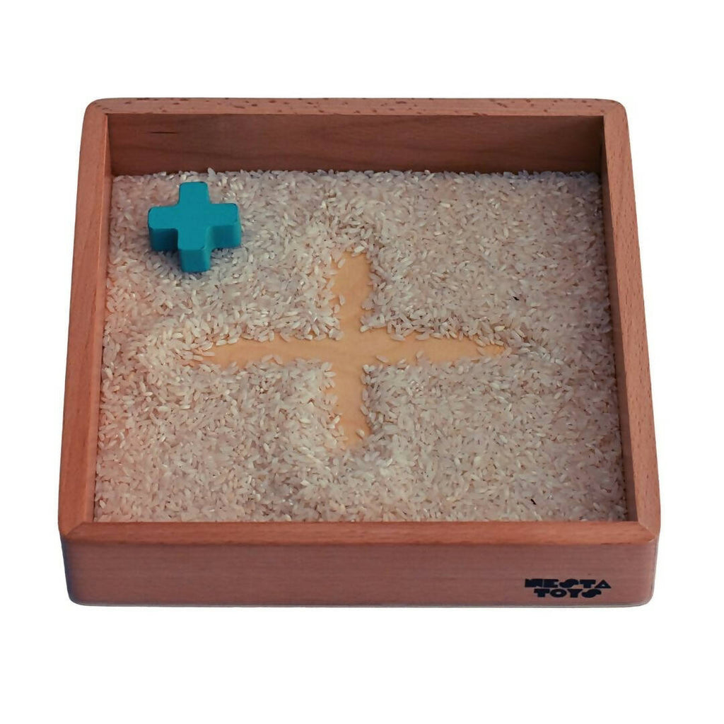 Nesta Toys Montessori Tray - Beech Wood