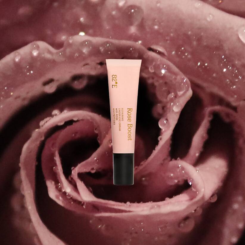82°E By Deepika Padukone Rose Boost Under Eye Cream, Reduces Under Eye Dark Circles & Puffiness