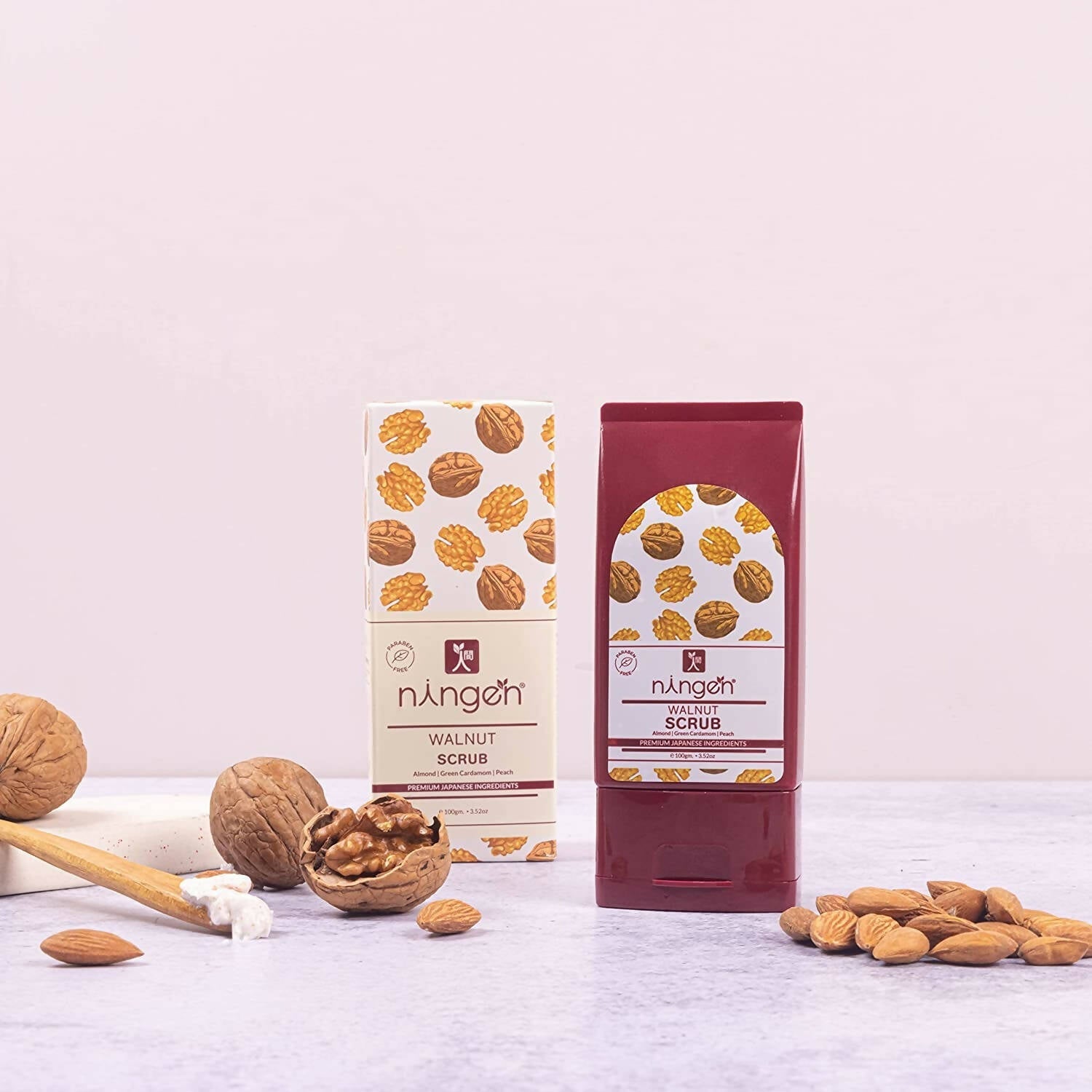 Ningen Walnut Face Scrub