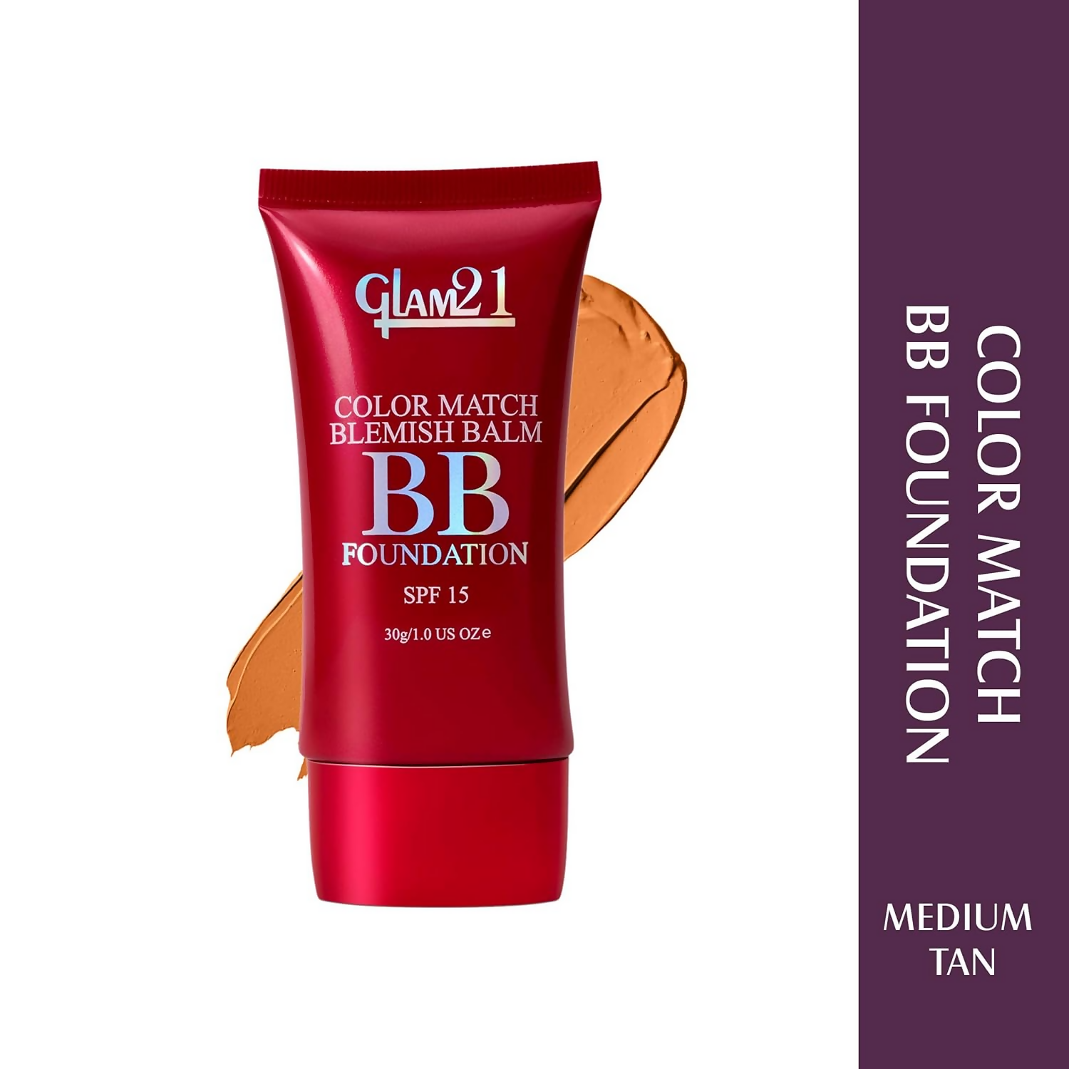 Glam21 Color Match BB Foundation SPF15 - 05 Medium Tan