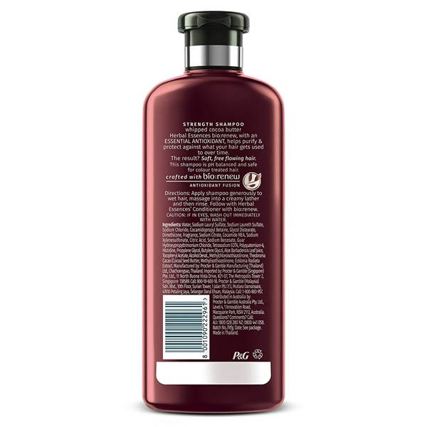 Herbal Essences Strength Whipped Cocoa Butter Shampoo