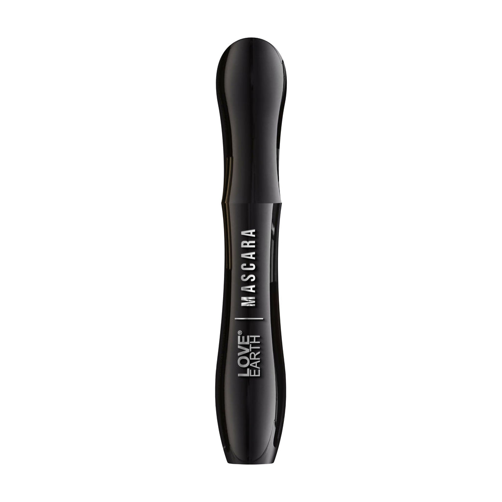 Love Earth Mascara - Volumizing & Lengthening Smudge-Proof Long-Lasting & Intense Black