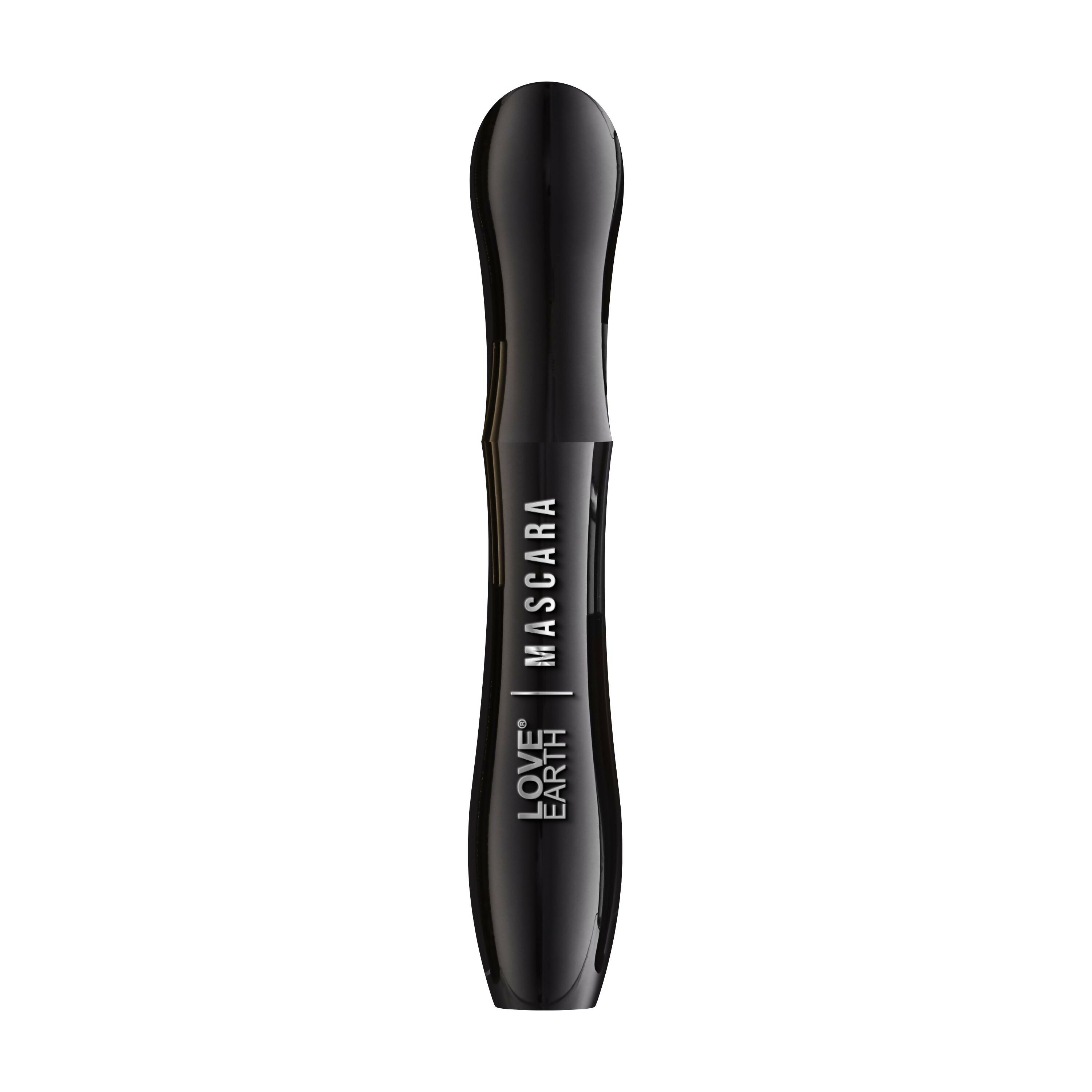 Love Earth Mascara - Volumizing & Lengthening Smudge-Proof Long-Lasting & Intense Black