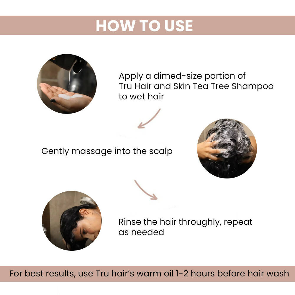 Tru Hair & Skin Tea Tree Shampoo