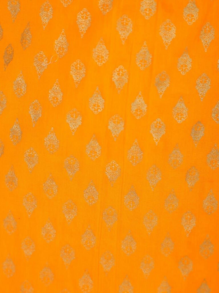 Aramya A-line Soft Cotton Floral Print Women's Kurta - Yellow
