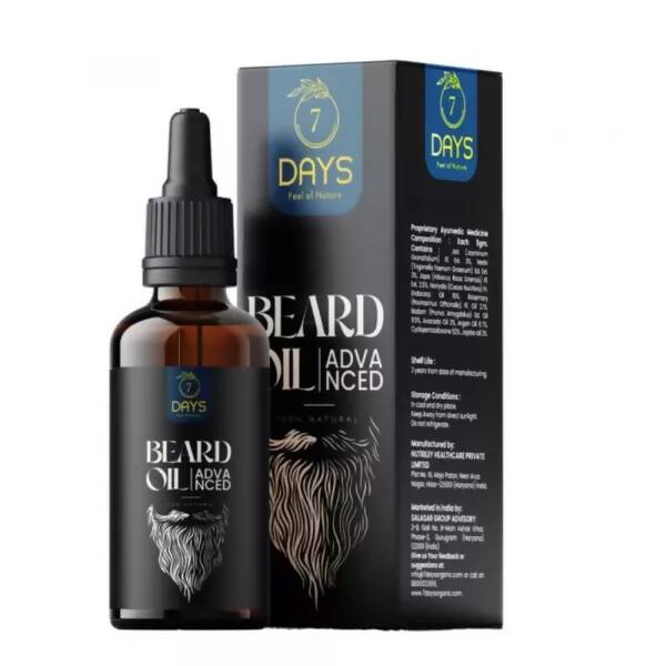 7 Days Advanced Beard & Hair Growth Oil