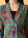 Myshka Women's Multi Printed Ombre Jacket