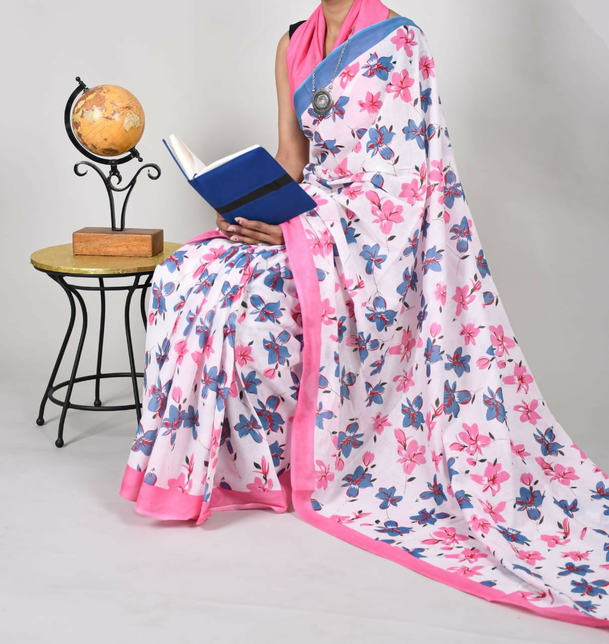 Exclusive Collection Multi Beautiful Mulmul Cotton Saree