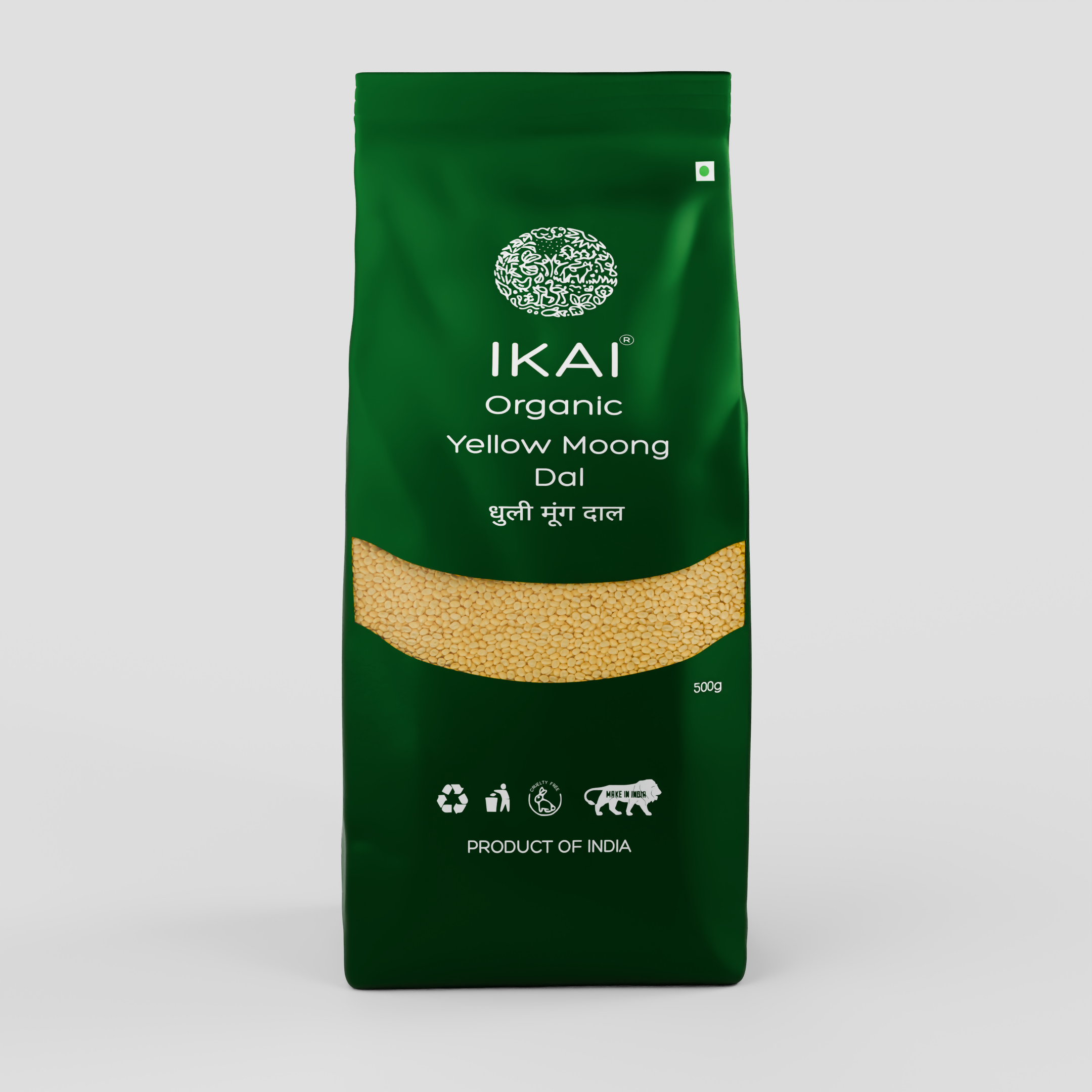 IKAI Organic Yellow Moong Dal
