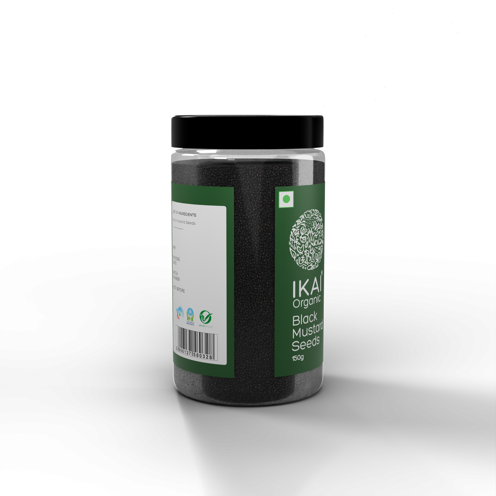 IKAI Organic Black Mustard Seeds