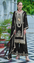 Vastranavya Heavy Chinon With Embroidery Coding Sequence with Real Mirror Work Pakistani Suits