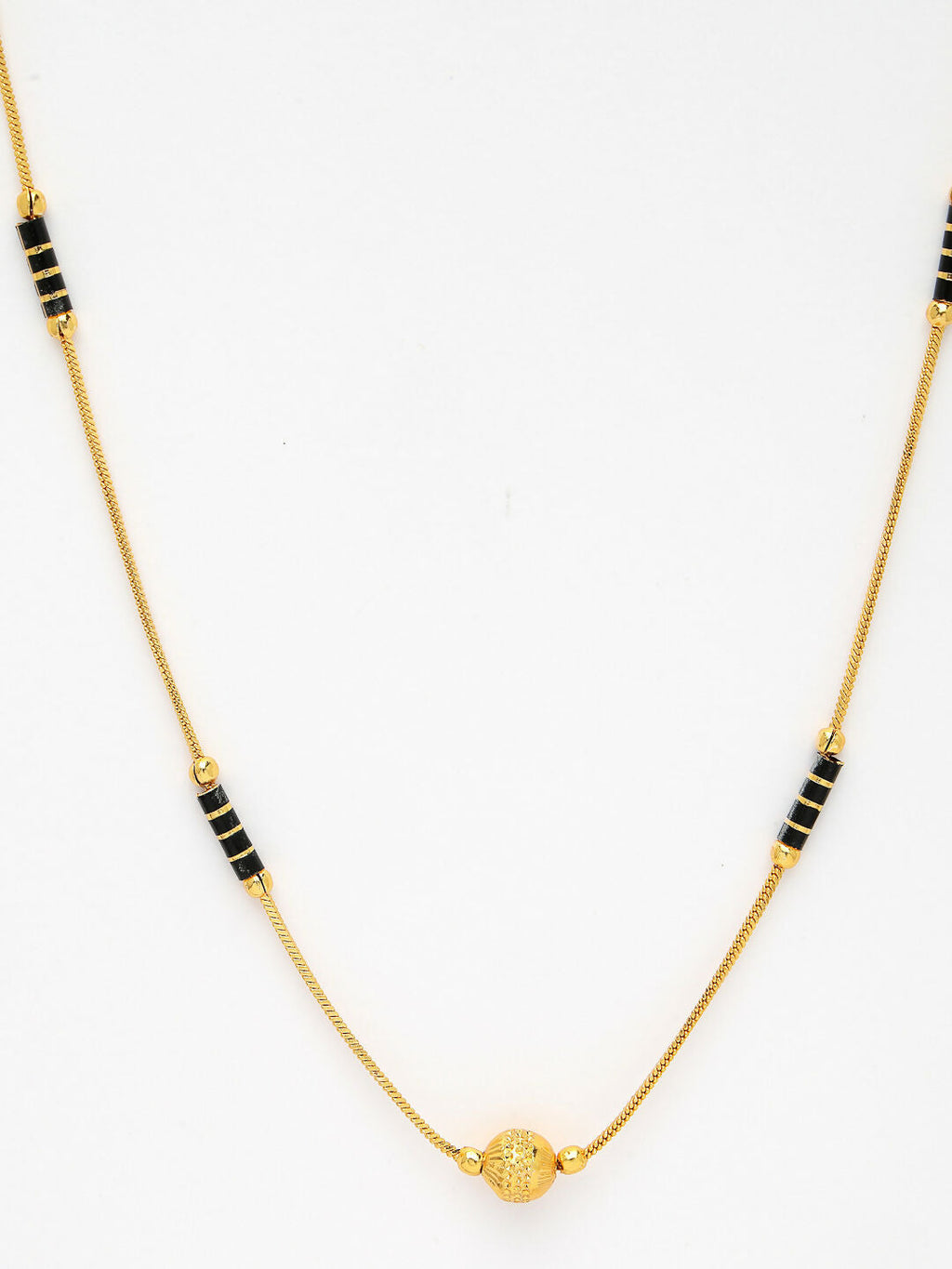 NVR Women's Gold-Polished Mangalsutra
