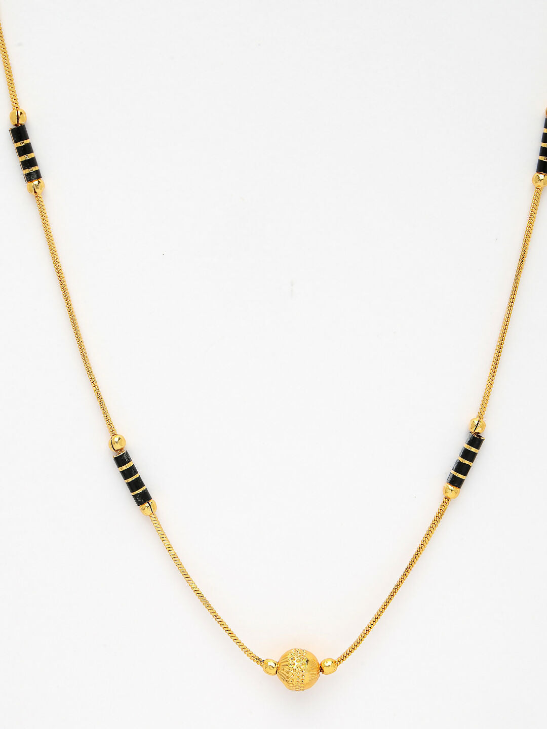 NVR Women's Gold-Polished Mangalsutra