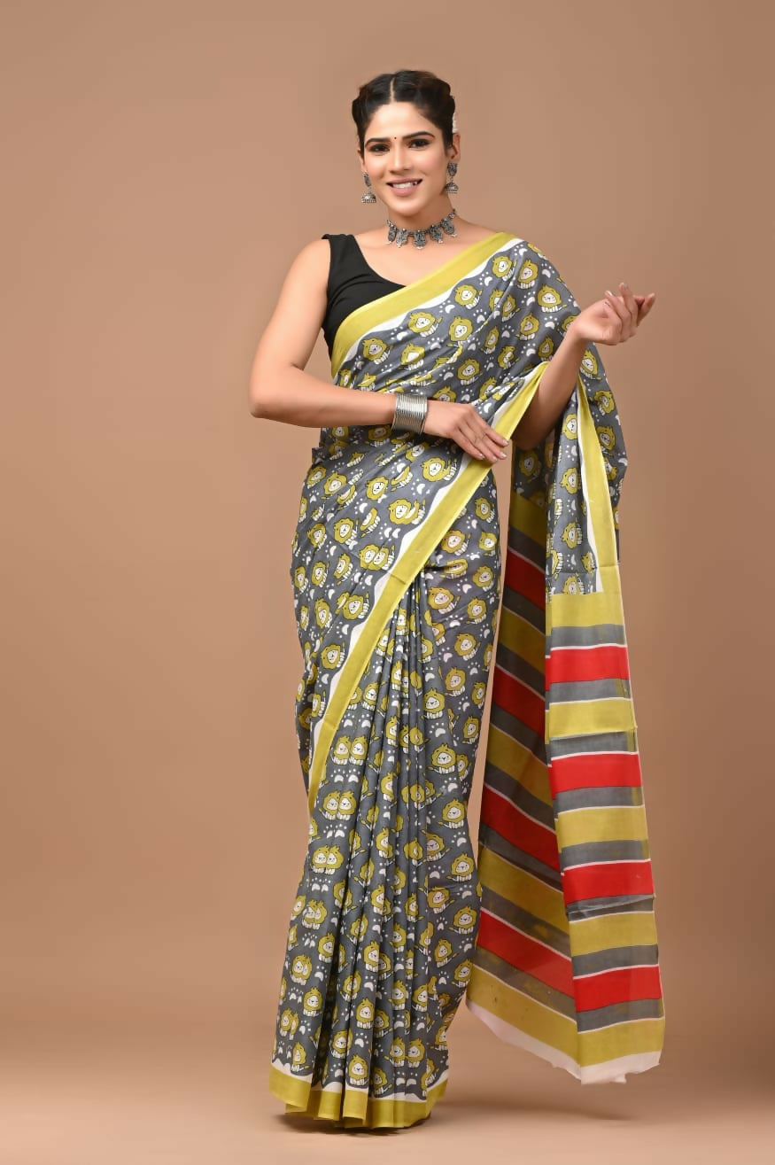 Exclusive Collection Geay Beautiful Mulmul Cotton Saree