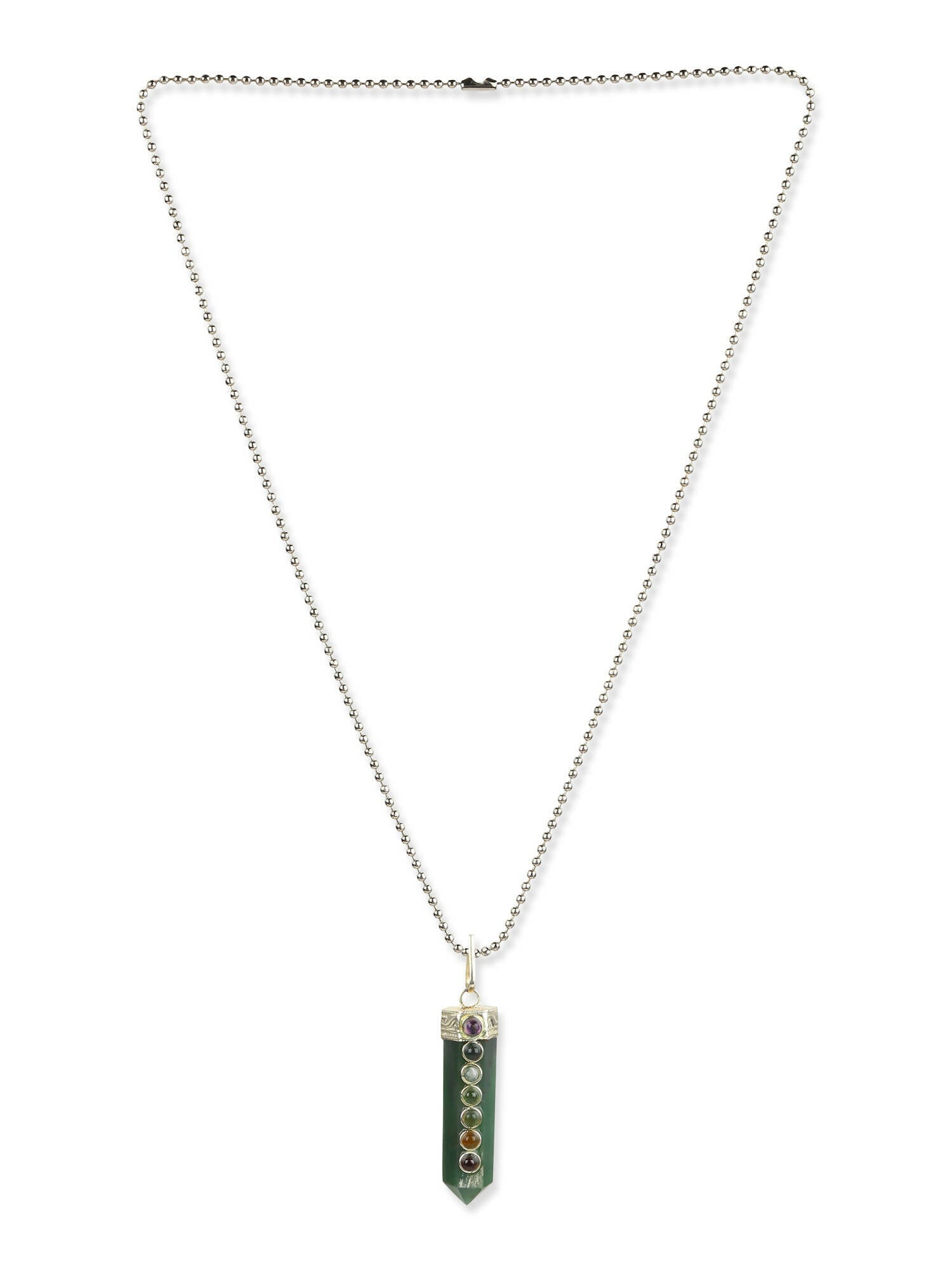 Women's Silver-Plated Chain - Ruby Raang