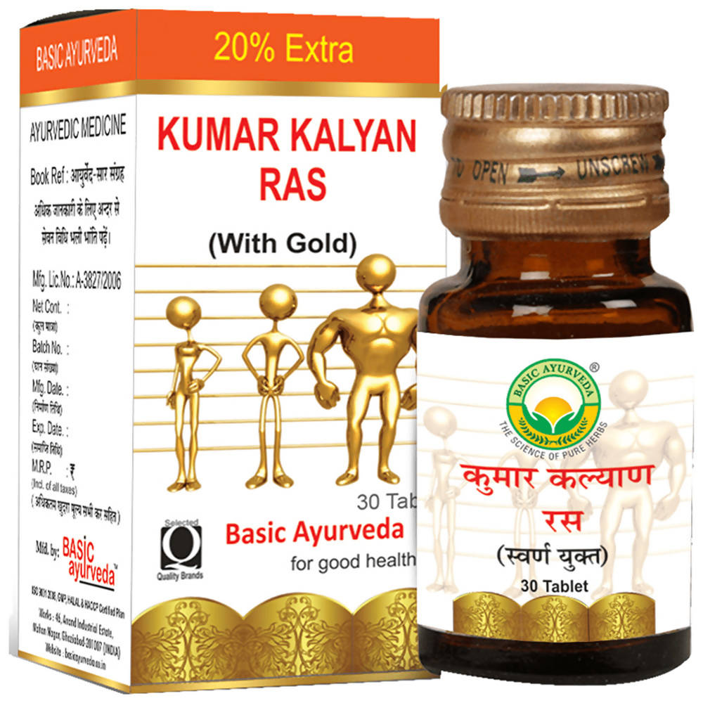 Basic Ayurveda Kumar Kalyan Ras (with Gold)