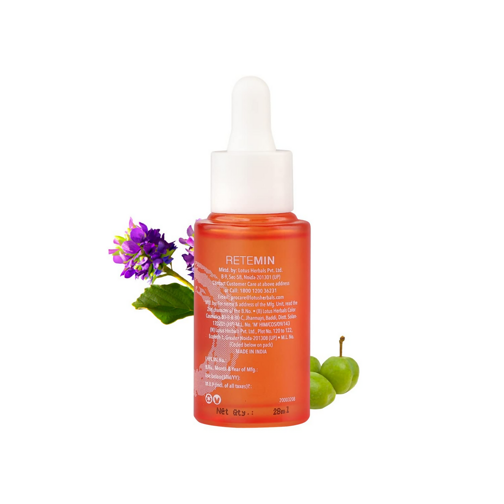 Lotus Professional Retemin Plant Retinol + Vitamin C Brightening Facial Oil