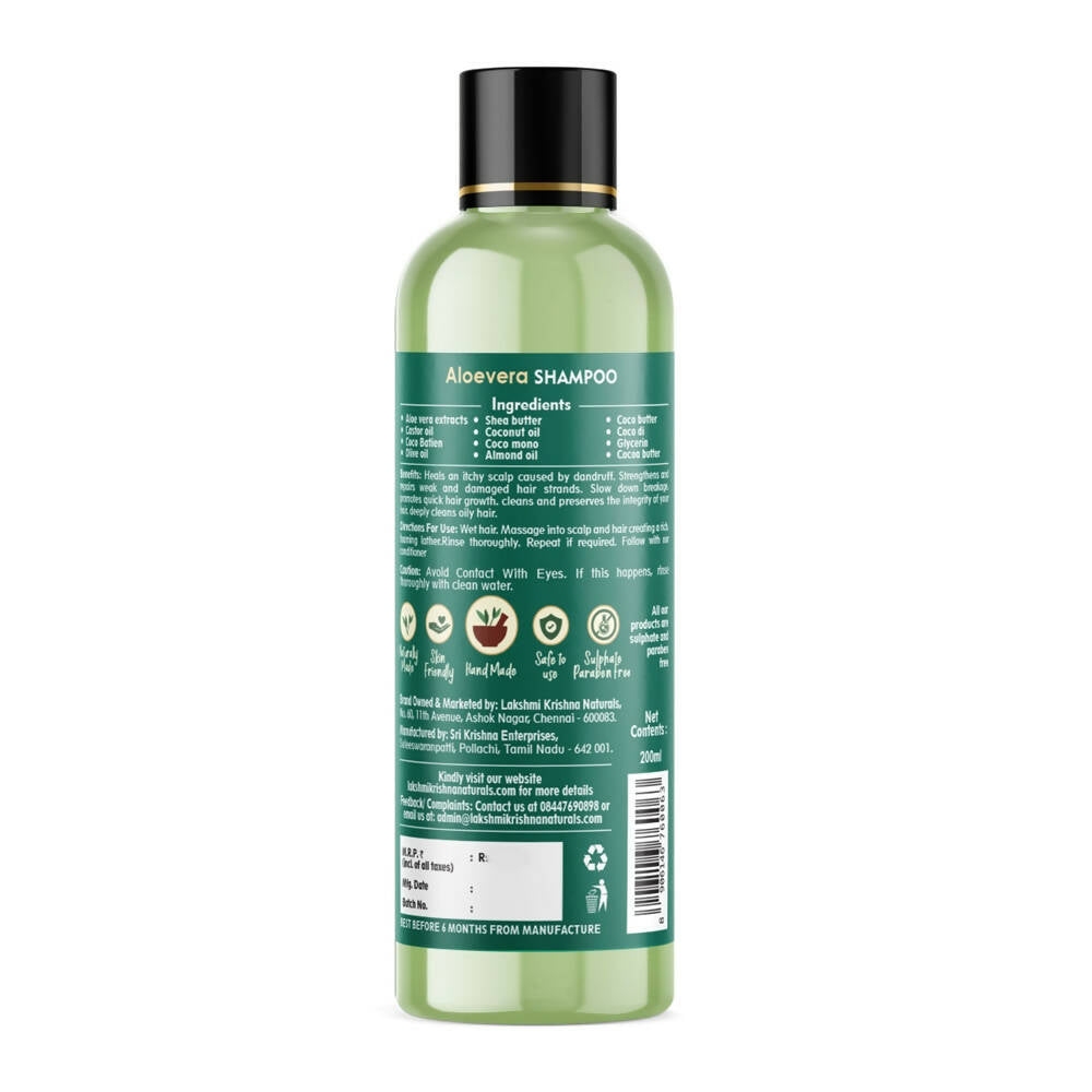Lakshmi Krishna Naturals Aloevera Shampoo