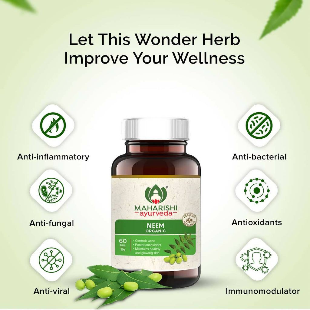 Maharishi Ayurveda Organic Neem Tablets