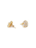 stone stud (white) - Ruby Raang