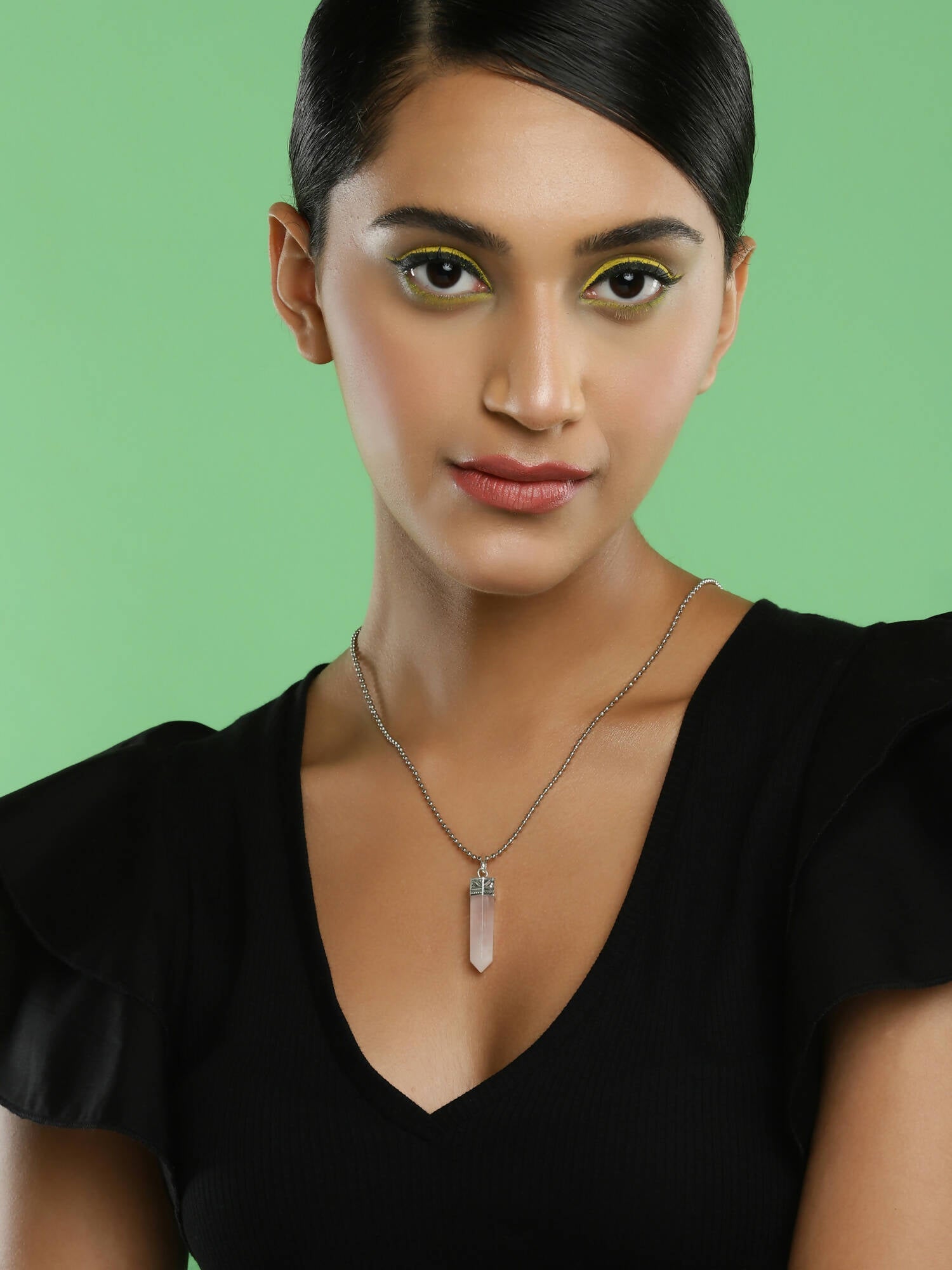 Women's Silver-Plated Chain - Ruby Raang