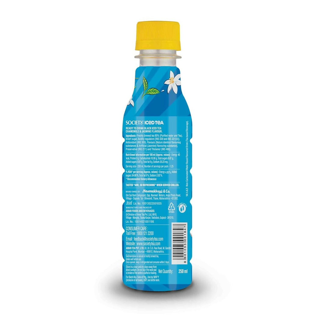 Society Iced Tea Bottle-Chamomile Jasmine