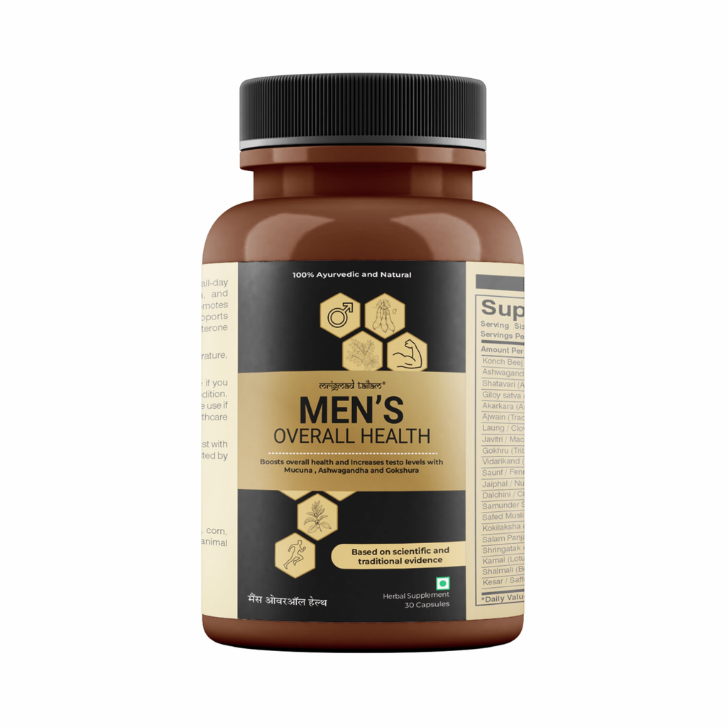 Satya Pharmaceuticals Men's Overall Health Capsules