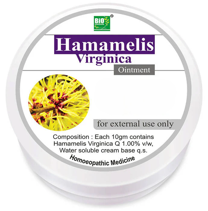 Bio India Homeopathy Hamamelis Virginica Ointment