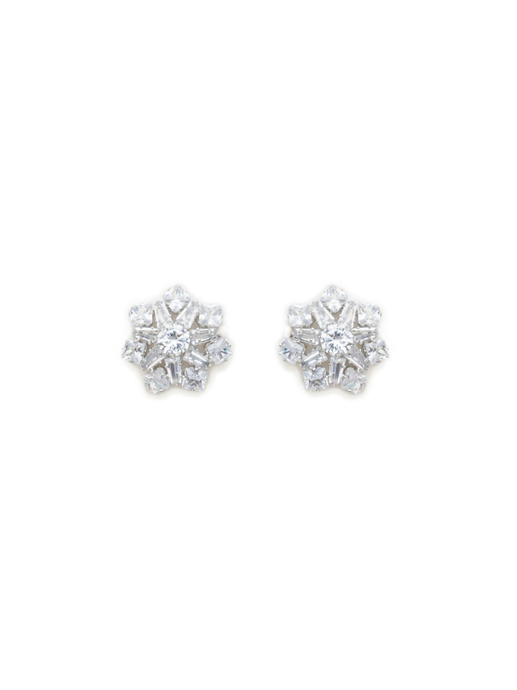 stone stud (white) - Ruby Raang