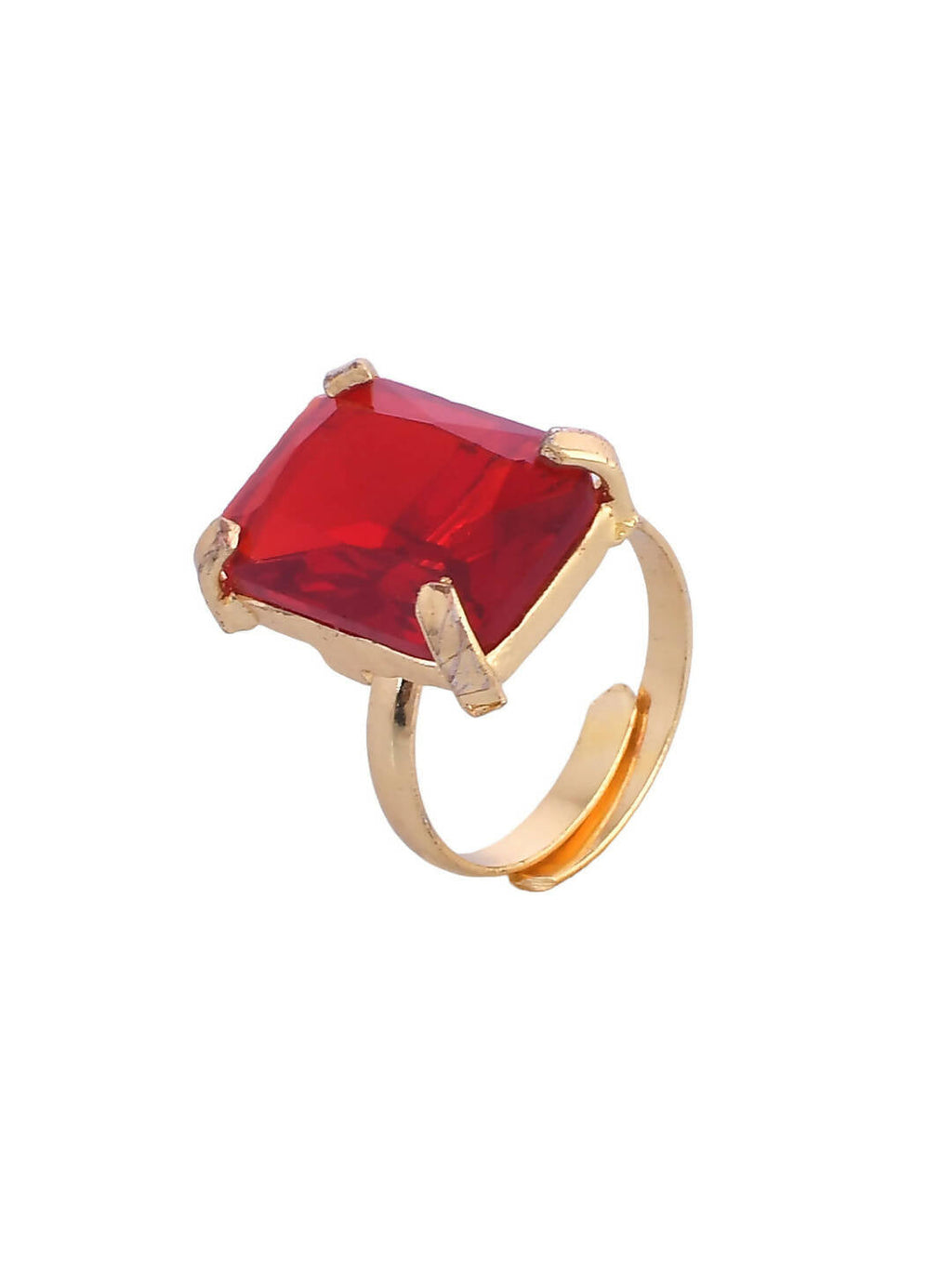 VOJ Women Gold Color stainless steel Ring