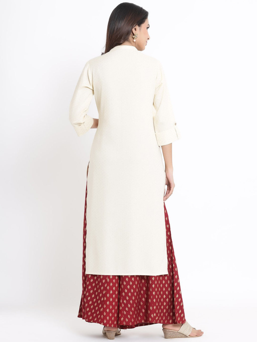 Juniper Ivory Viscose Rayon Kurta