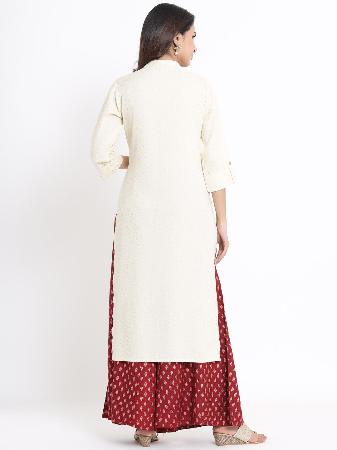 Juniper Ivory Viscose Rayon Kurta