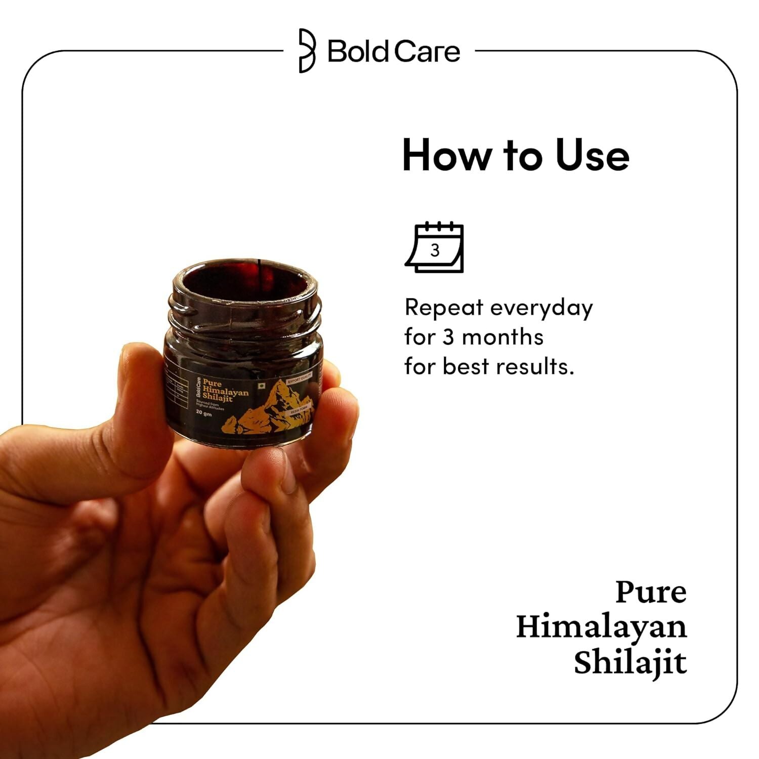 Bold Care Pure Himalayan Sj Resin