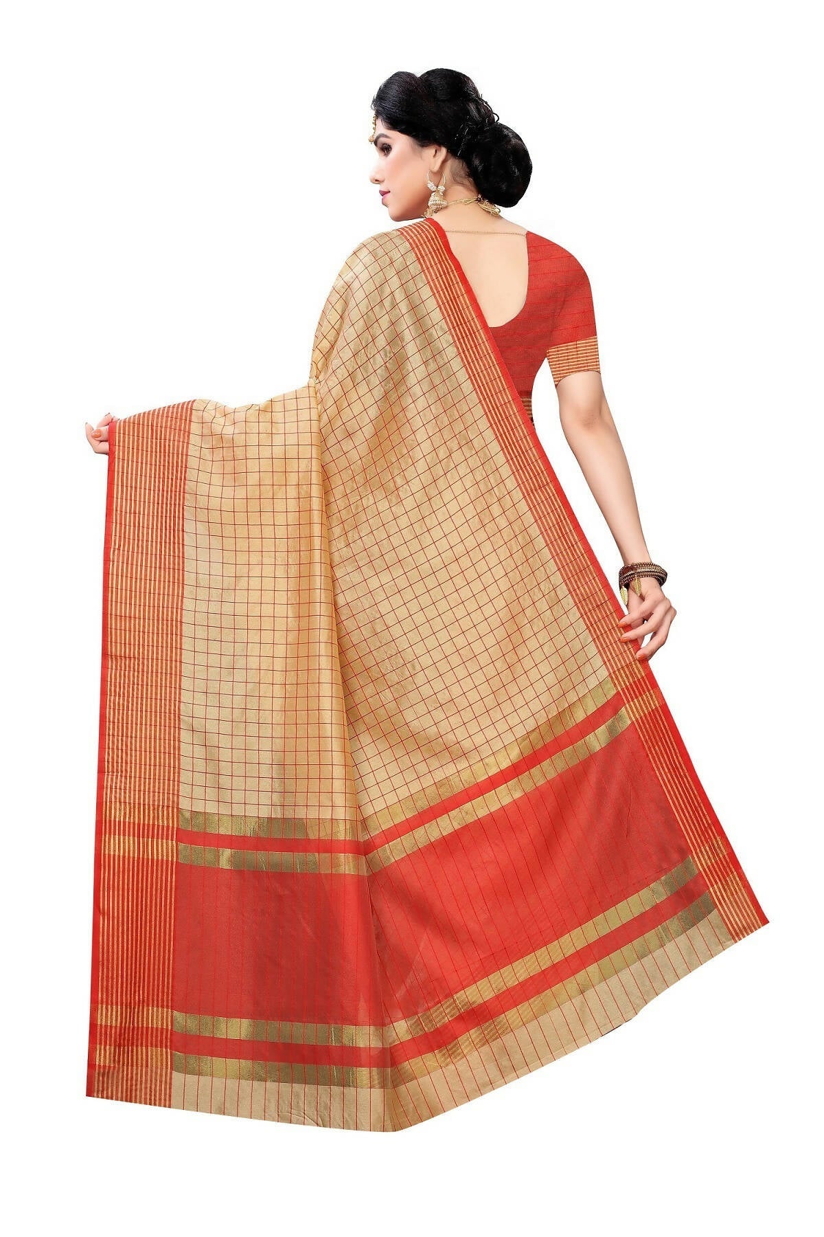 Vamika Chiku Cotton Silk Weaving Saree (MANIPURI CHIKU)