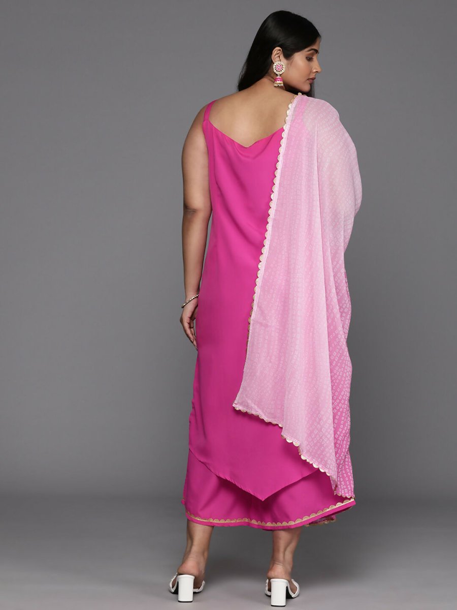 Ahalyaa Women's Traditional wear Kurta Set - Pink