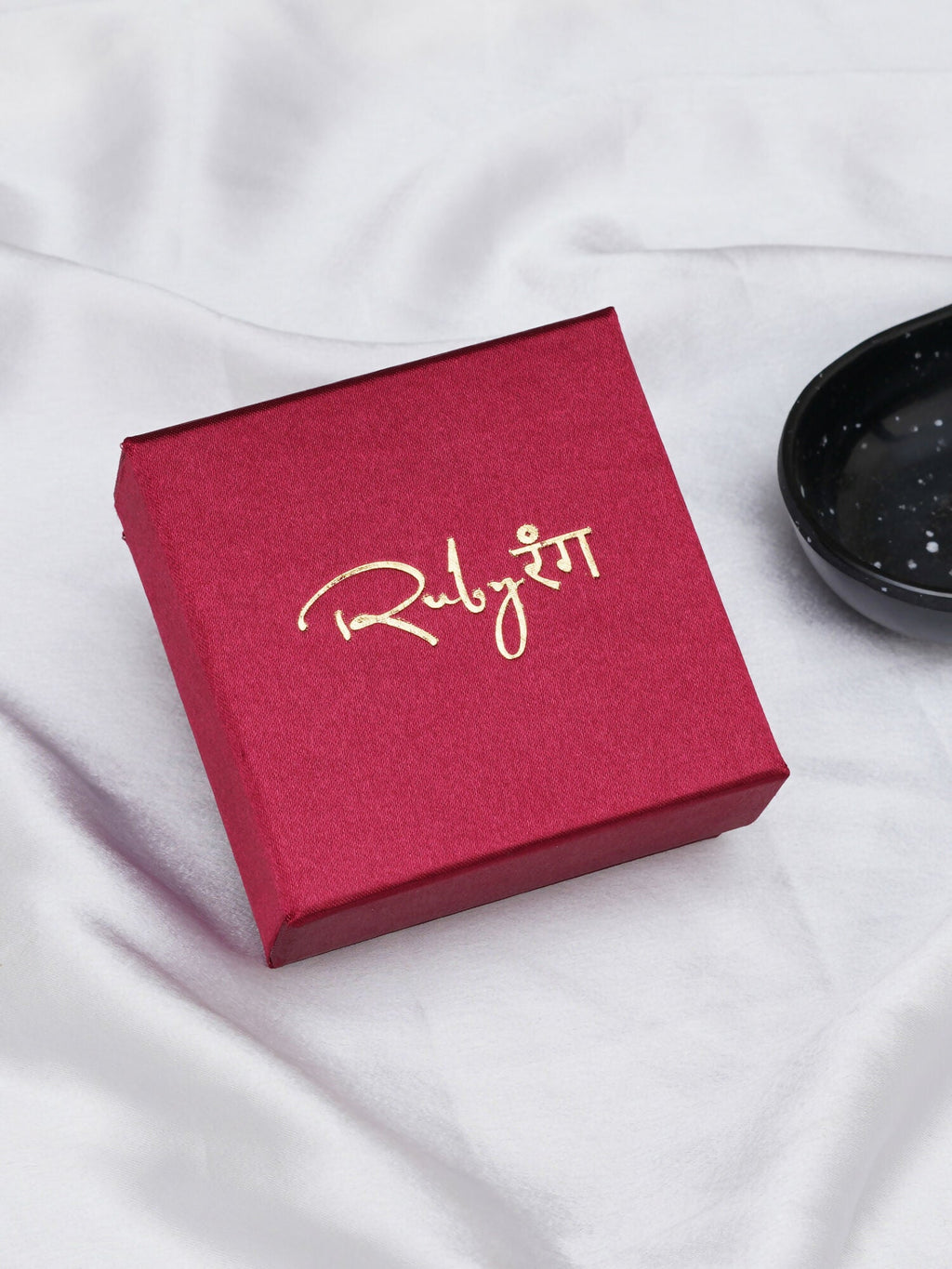 Jadau Earrings (Gold) - Ruby Raang